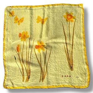 Vera Yellow Daffodil Scarf